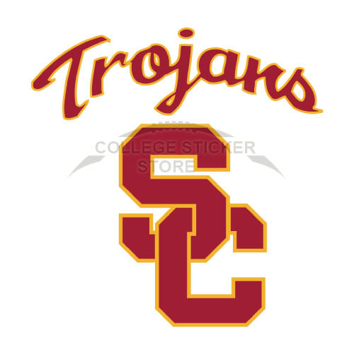 Homemade Southern California Trojans Iron-on Transfers (Wall Stickers)NO.6259